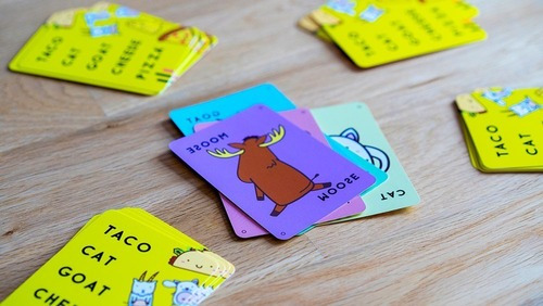 Imagen 2 de 2 de Taco Revés Cabra Queso Pizza - Juego De Mesa