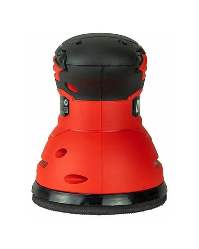 Imagen 2 de 2 de Lijadora profesional roto orbital Omaha LRO5-300 con sistema velcro roja y negra 50Hz 300W 230V