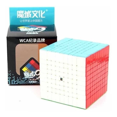 Cubo Mágico Profissional 9x9x9 Meilong Moyu