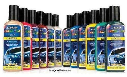 Cera Colorida Autoshine 140g - Várias Cores