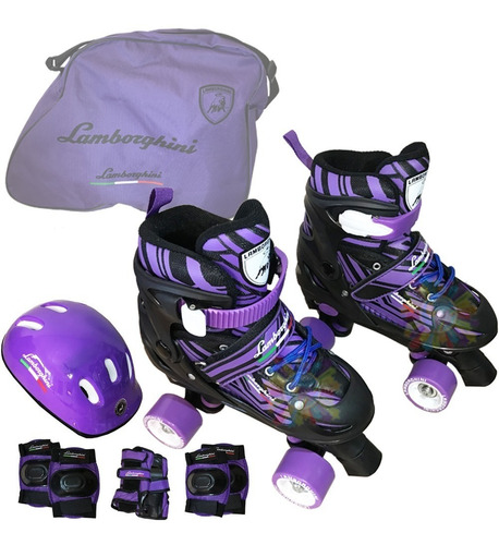 Patines Extensibles Nena Nene Artisticos Bolso Y Proteccion