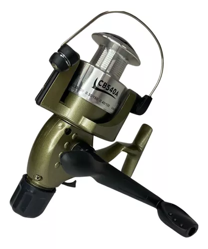 Reel De Pesca 5 Rulem Frontal Cb540 5.2:1 Manija Intercamb