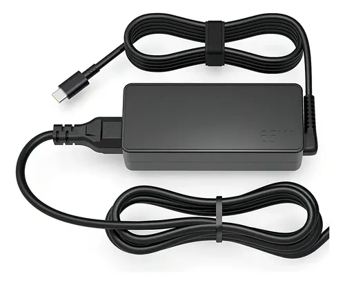 Cargador De Fuente De Alimentación Usb C Lenovo Max 65w - imagen 5