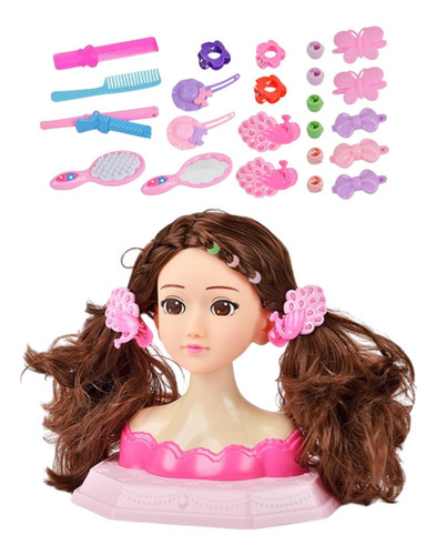 Muñeca Con Cabeza De Peluquería Juguete Con Cabeza De Muñeca