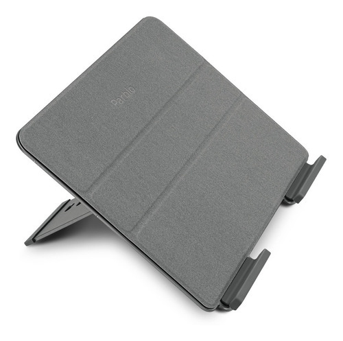 Soporte Base Monitores Dibujo Tabletas Laptops Parblo Pr112 Color Gris