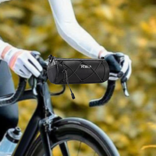 Bolsa Para Manillar De Bicicleta Con Cordón Elástico,