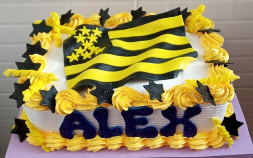 Tortas Cumpleaños Infantiles Merengue Cuadros Futboll