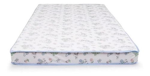 Imagen 2 de 5 de Colchon Para Cuna Corral Impermeable Hule Espuma 70 * 100 Cm