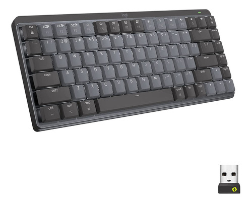 Teclado Bluetooth Logitech Mx Mechanical Mini Grafito 