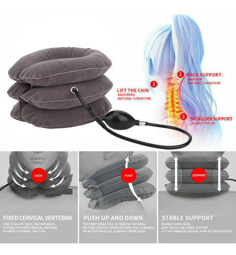 Dispositivos De Estiramiento De Cuello Dispositivo Inflable