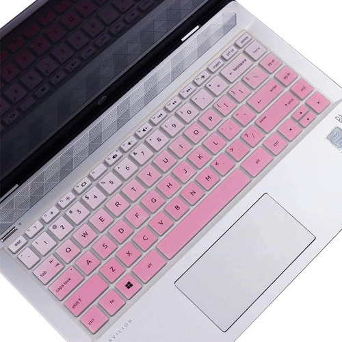 Funda De Teclado Hp Pavilion X360 14 | Silicona / Rosa