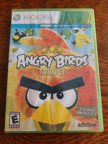 Angry Birds Trilogy Juegazo Original Físico Xbox 360