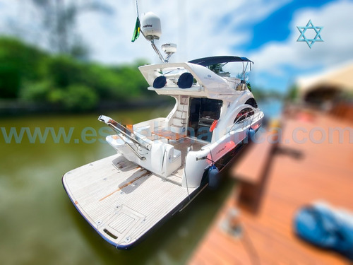 Imagem 2 de 8 de Lancha Azimut 460 Barco Iate N Ferreti Phantom Sunseeker Nx