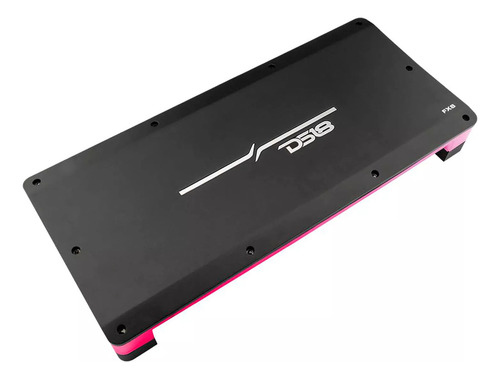 Amplificador Empotrado 6 Canales Ds18 Clase D 6x180w Rms, Luces Rgb, Sonido Potente Para Auto