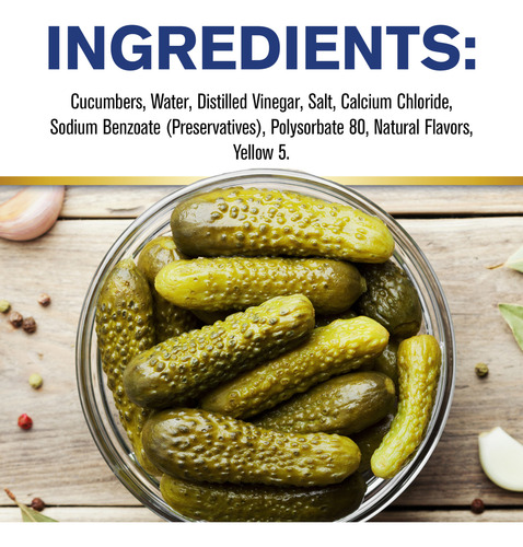 Vlasic Pepinillos Enteros Dill Pickles 2.36 L 2pack
