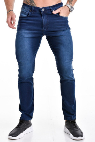 Pantalón Jeans Semi Chupín Talle Especial Calidad Premium 