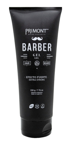 Kit Primont Barber Pelo Barba Shampoo + Acond + Serum + Gel