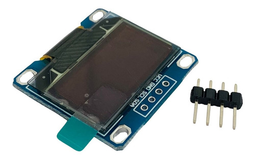 Display Oled 128x64 Px 0.96 4 Pin - Amarelo E Azul Arduino