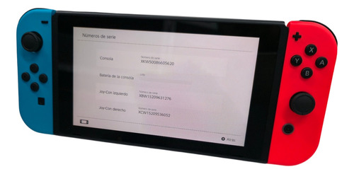 Nintendo Switch Neon Hac-001 (-01) Con Caja Negro (Usado)
