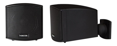 Par De Bafles Fonestar Cube-62 Color Negro