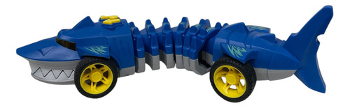 Auto Turbo Animal Potencia Salvaje El Duende Azul Personaje Tiburón