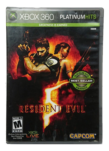 Resident Evil 5 Xbox 360  