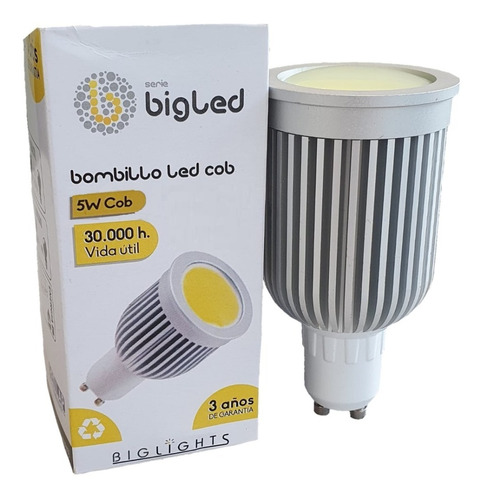 Bombillo Led Gu10 5w Luz Blanca