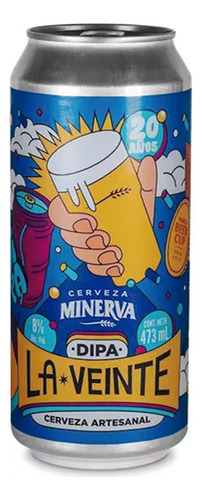 Cerveza Minerva La Veinte 473 Ml