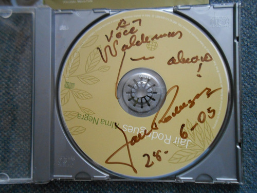 Cd Jair Rodrigues - Alma Negra (autografado Pelo Jair !!)