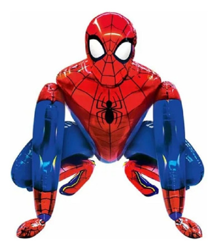 Globos Spiderman Hombre Araña Metalizados Gigante