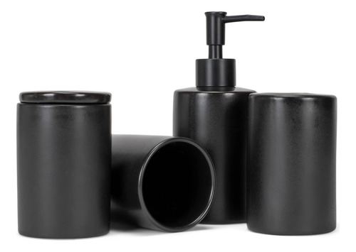 Set Accesorios De Baño Nat N Jules Black