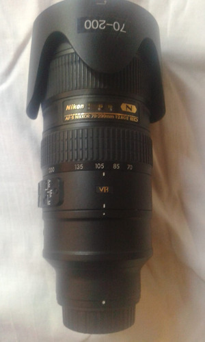 Imagen 3 de 5 de Lente Nikon Af-s 70-2002.8 G Vr Ii Ed Japon
