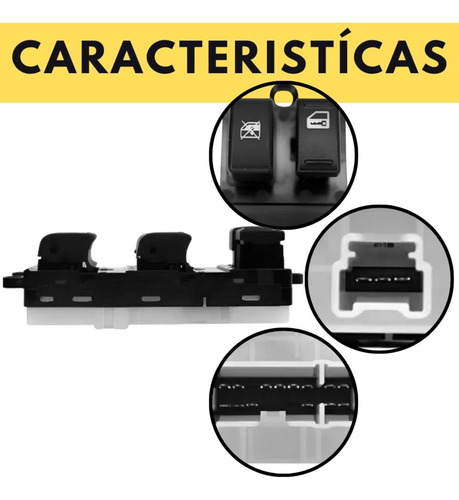 Botões Comando Vidro Elétrico Nissan Sentra Frontier