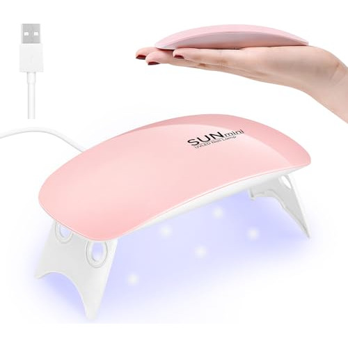 Christine Shelly Uv Led Nail Lamp Mini 6w Nail Dryer Gel Pol