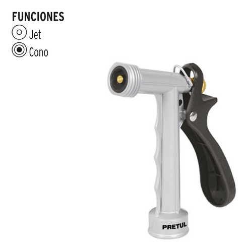 Pistola Para Manguera Riego 5´ Metalica 2 Funciones 22756