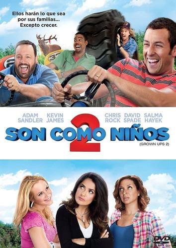 Son Como Niños 2 Adam Sandler Película Dvd