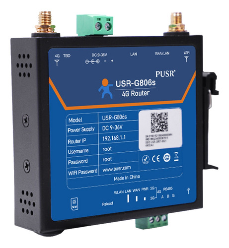 Industrial 4g Lte Router Usr-g806s Iot Device Serial Port Rs