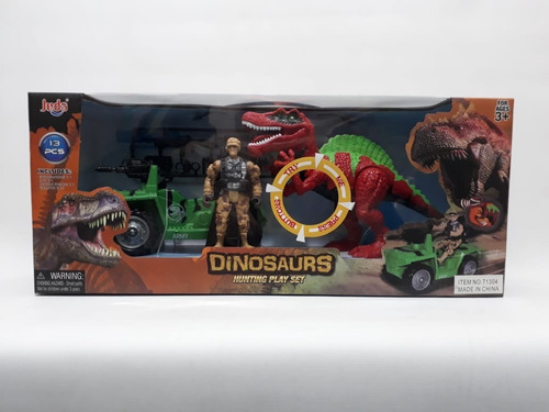Playset Dinosaur Hunting 13 Pzs