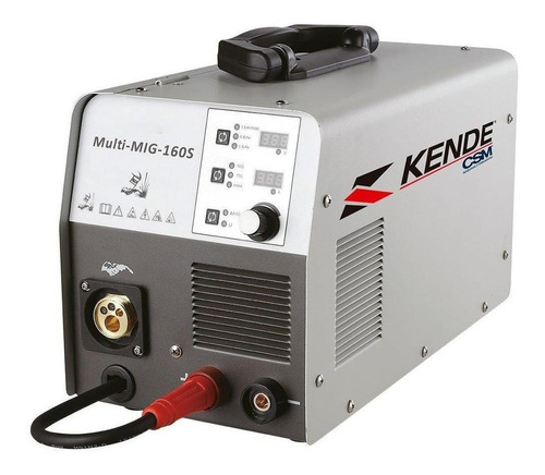 Máquina de solda inverter Kende Multi-MIG-160S cinza 50Hz/60Hz 220V - 230V