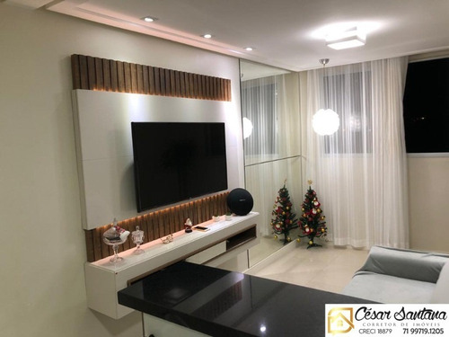 Imagem 12 de 14 de Apartamento 2/4, Centro - Lauro De Freitas