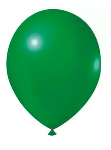 Balão Profissional Liso Balões Joy 5pol 12cm 50und Cor verde bandeira