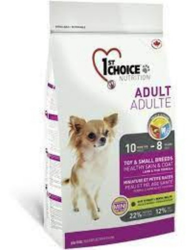 Imagen 1 de 2 de 1st Choice Alimento Para Perro Adulto Piel Sana 7 Kg Toy