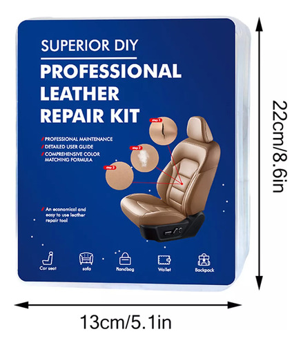 Kit De Acolchoamento Para Reparo De Couro Para Sofá De Carro
