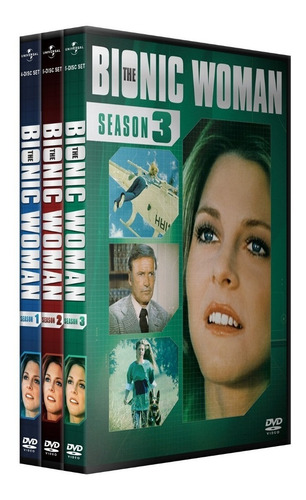 La Mujer Bionica Woman Serie Completa 3 Temporadas Dvd Latin