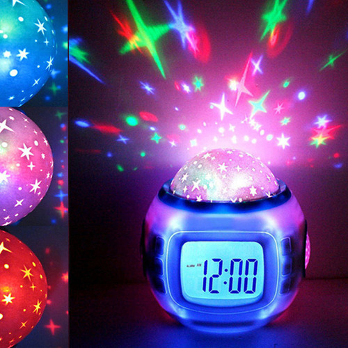 Mz Despertador Electrónico Star Projection, Despertador