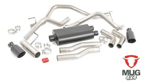 Escape Dual Cat-back Puntas Negras Ram 1500 Rough Country