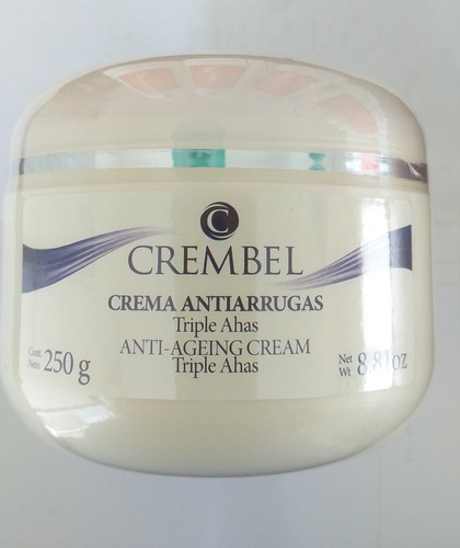 Crema Antiarrugas Triple Ahas Crembel X 250g