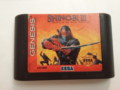 Shinobi 3 Original - Mega Drive