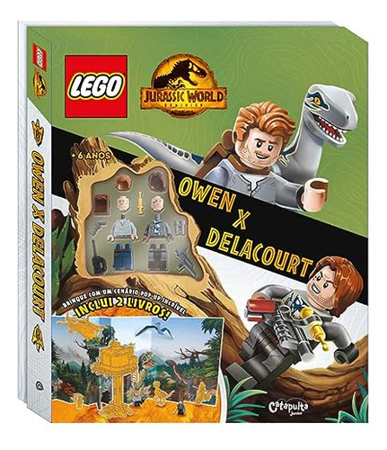 Libro Lego Jurassic World Owen X Delacourt De Editores Da Ca