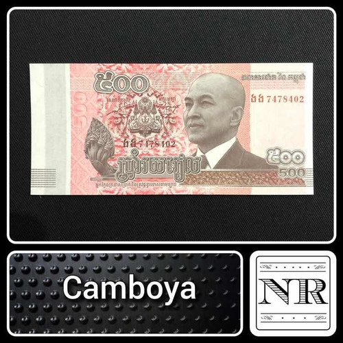 Camboya - Asia - 500 Riels - Año 2014 - Unc - P #66